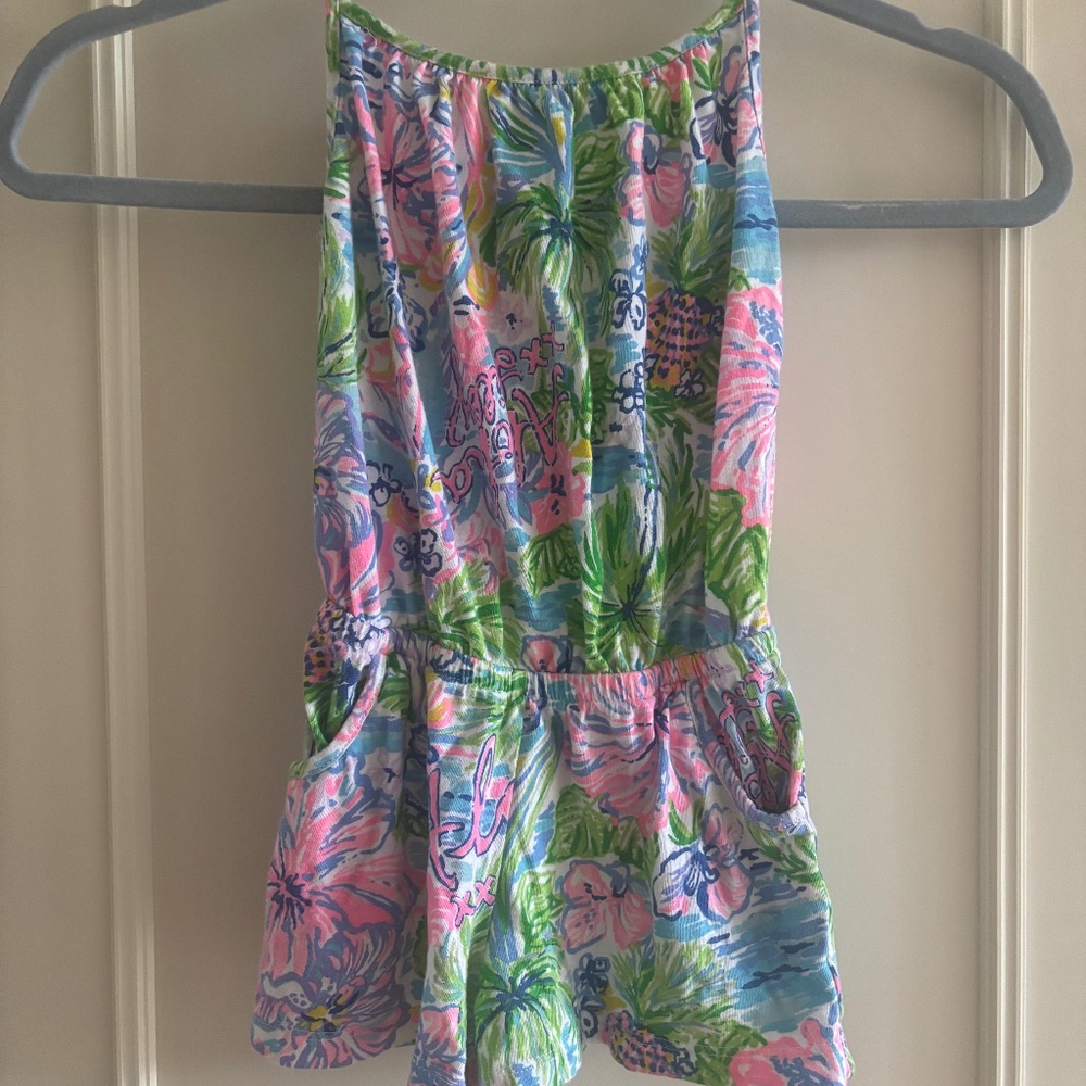 Lilly Pulitzer girls playsuit/romper size 2-3